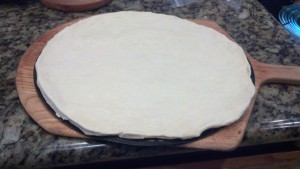 Shaped Pizza Dough