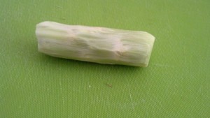 Peeled Broccoli Stalk
