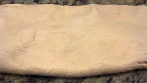 Flattened Risened Dough