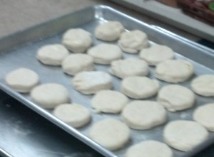 Buttermilk Biscuits ready for the oven