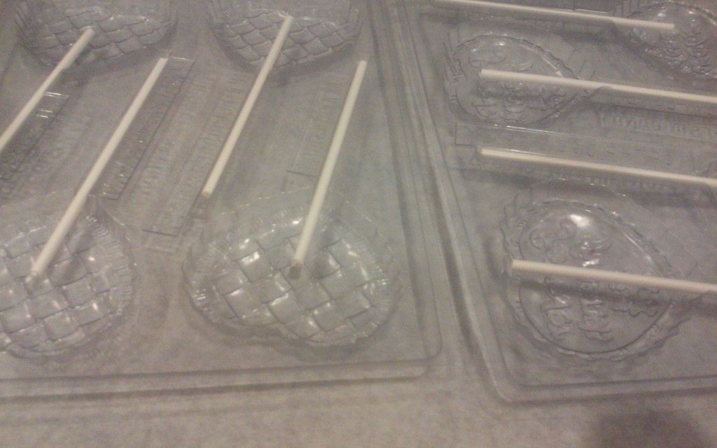 Lollipop Molds and Sticks