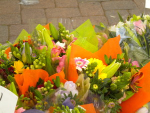 Flowers at Cal. Mkt